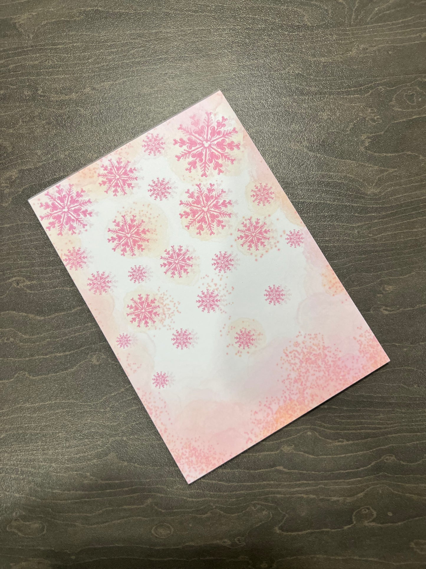 gingerbread christmas minnie mickey Notepad A6