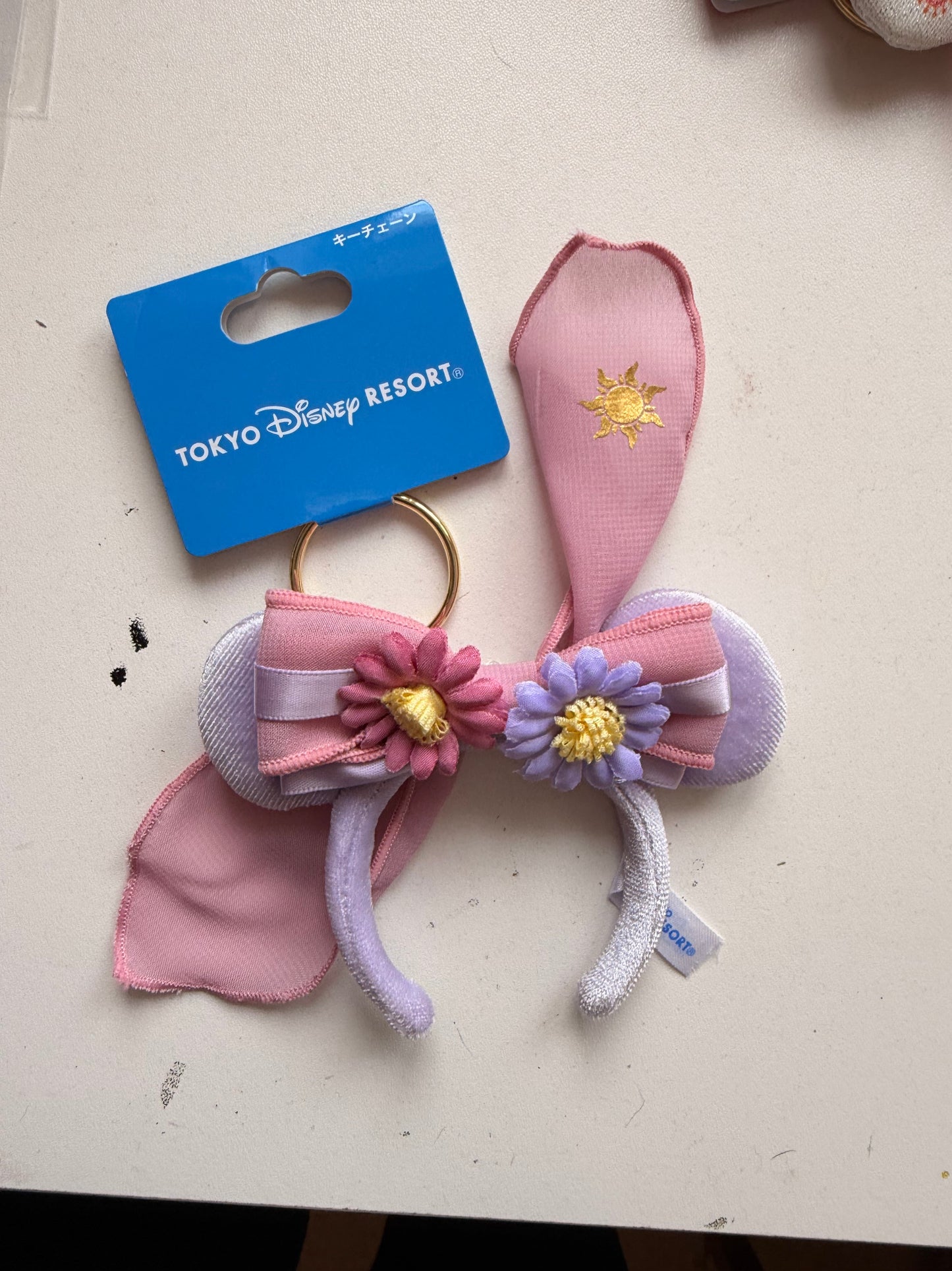 Tangled Headband keyring
