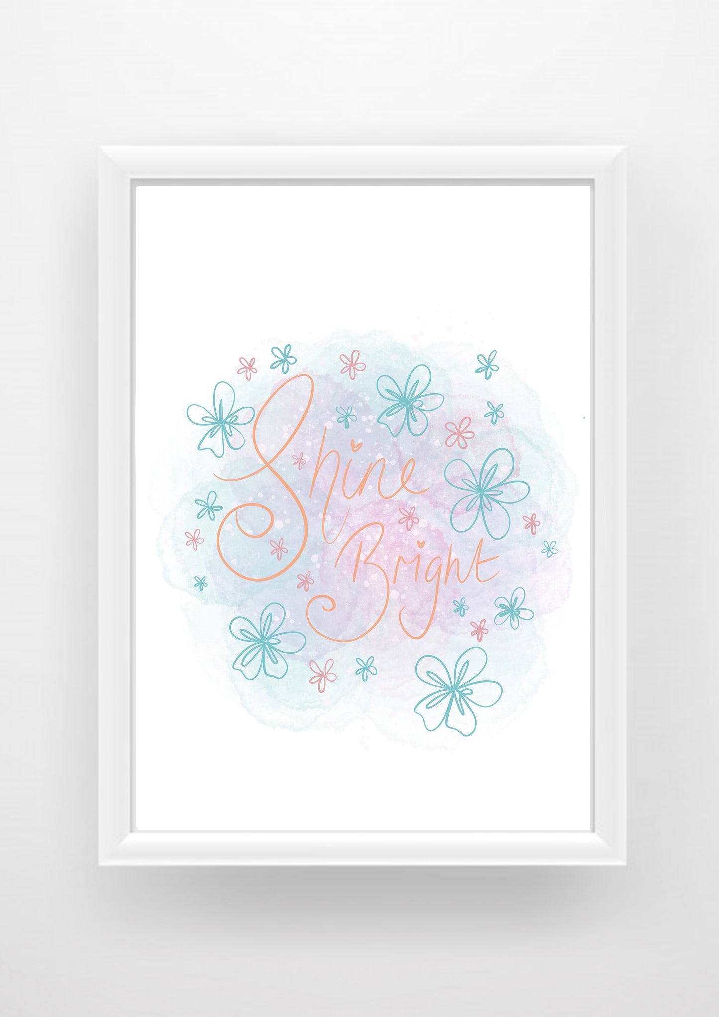 Quote shine bright Print / Sticker / bookmark