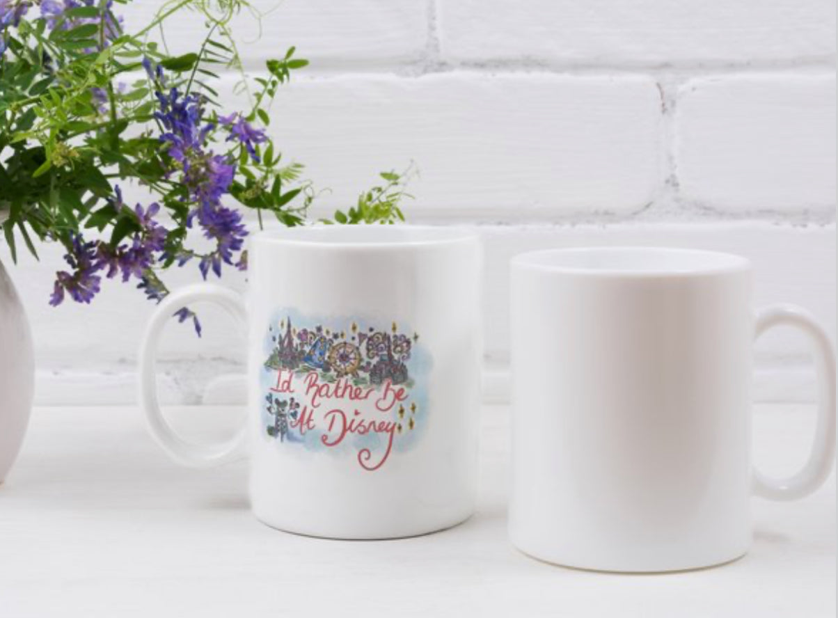 I’d rather be at Disney 11oz mug