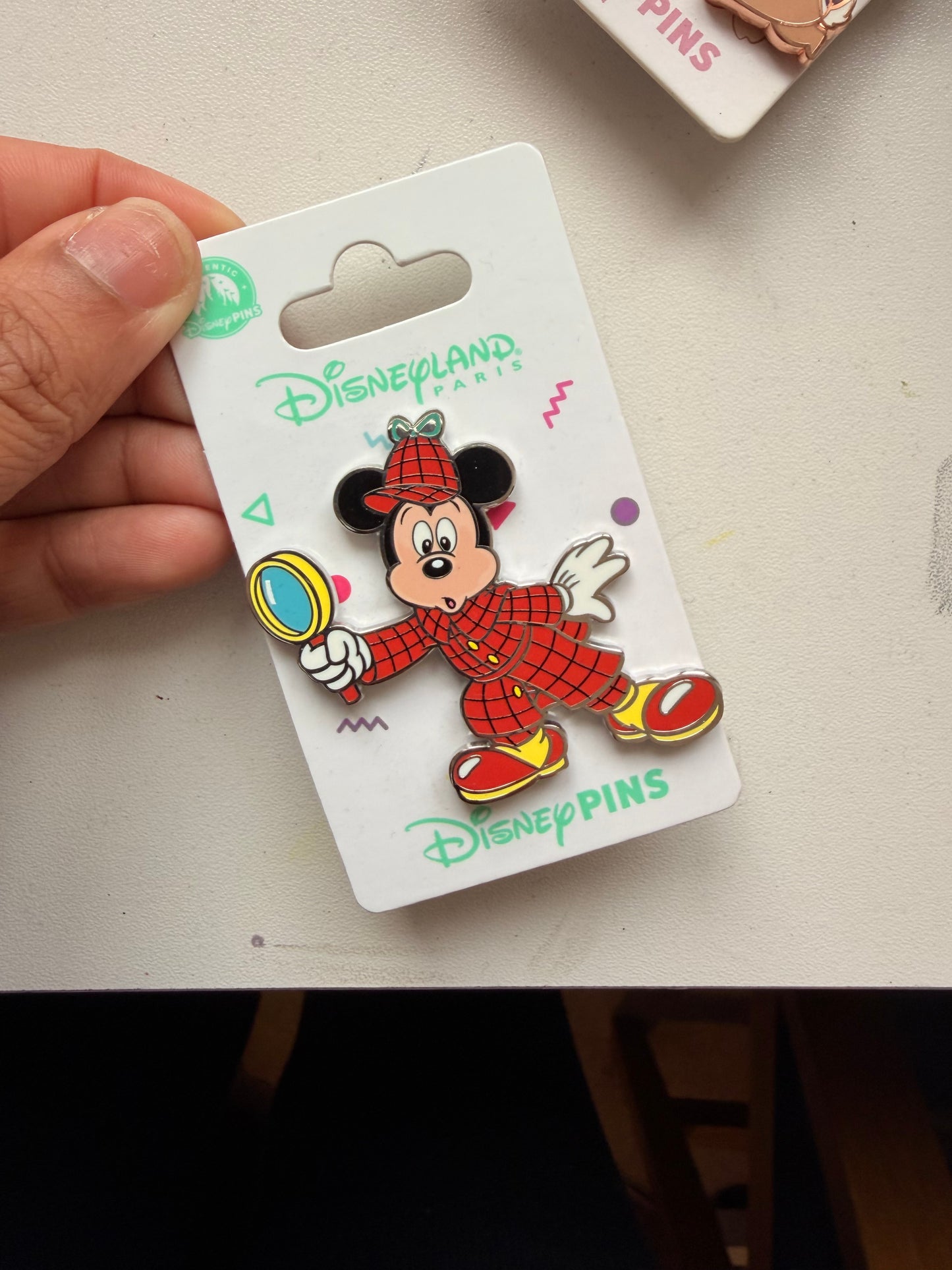 Inspector Mickey pin