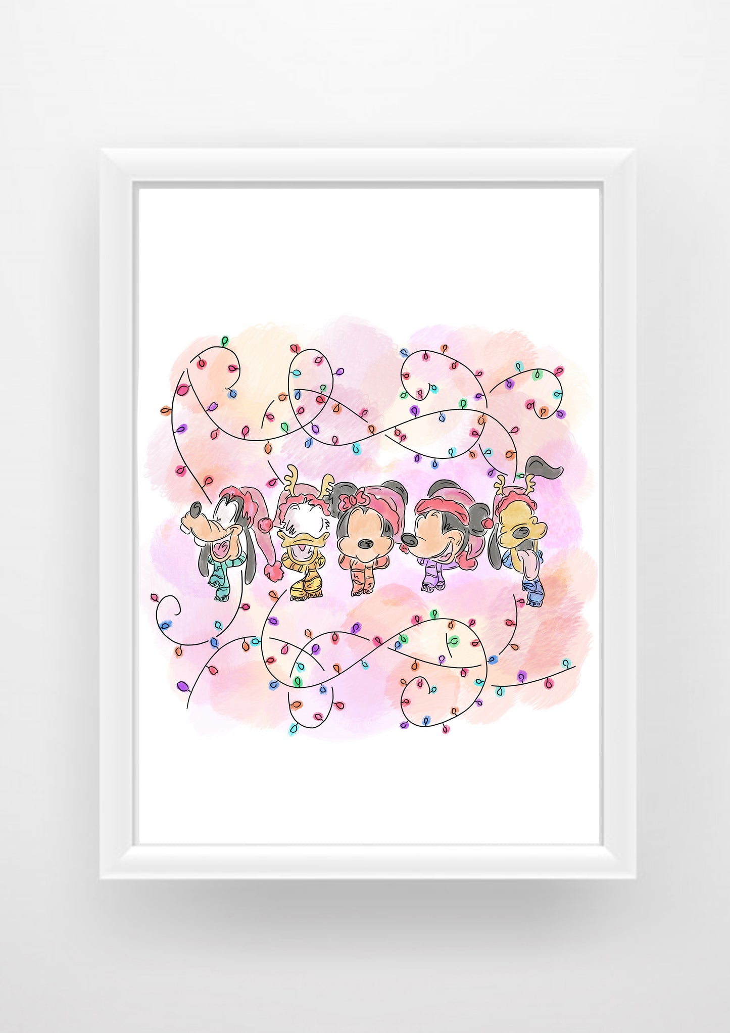 Mickey and friends Print / Sticker / bookmark
