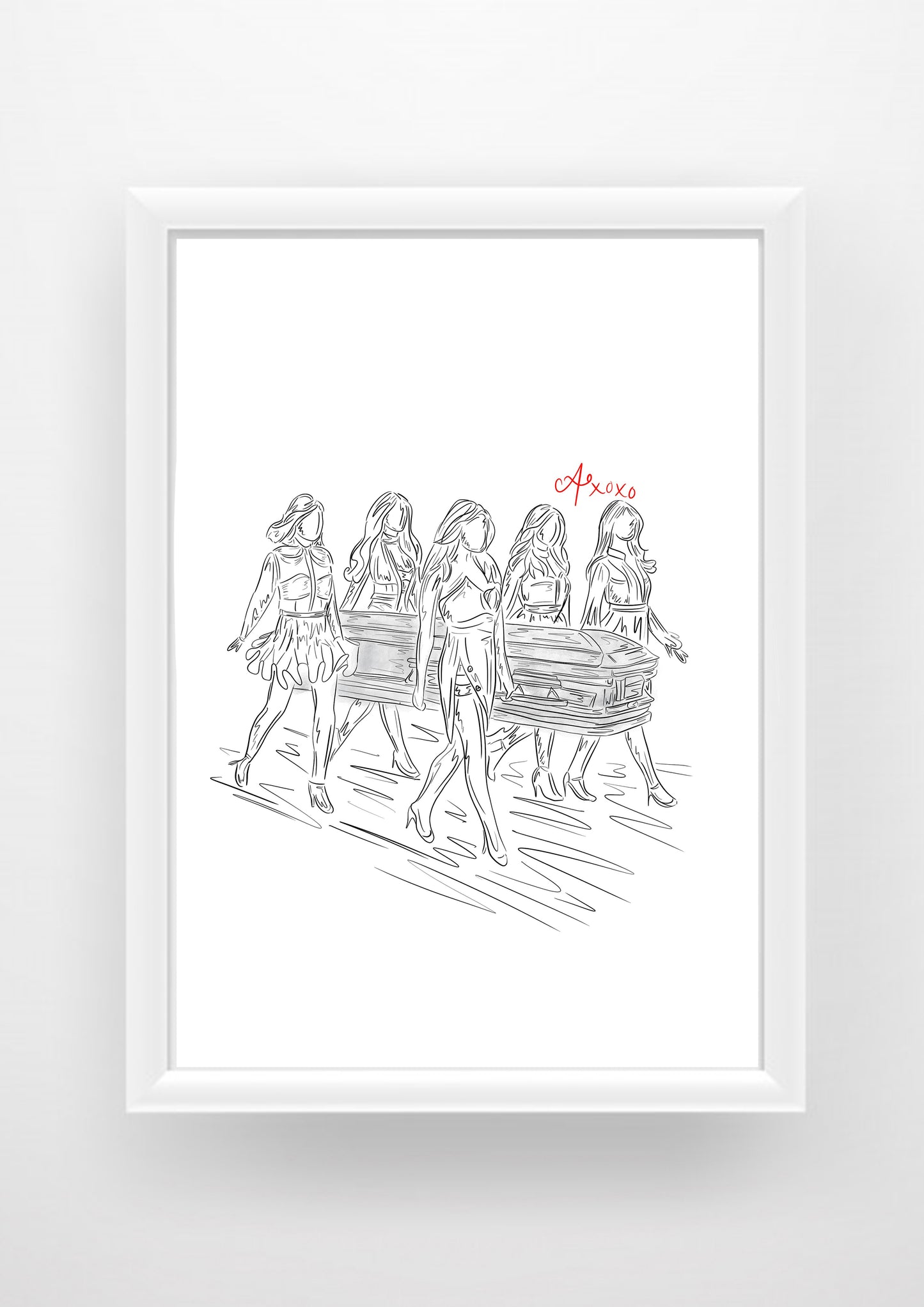 Pretty little liars A Print / Sticker / bookmark