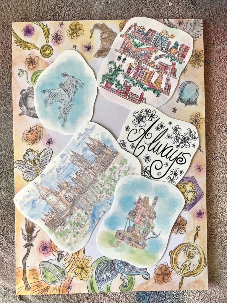 Harry Potter Sticker bundle X5