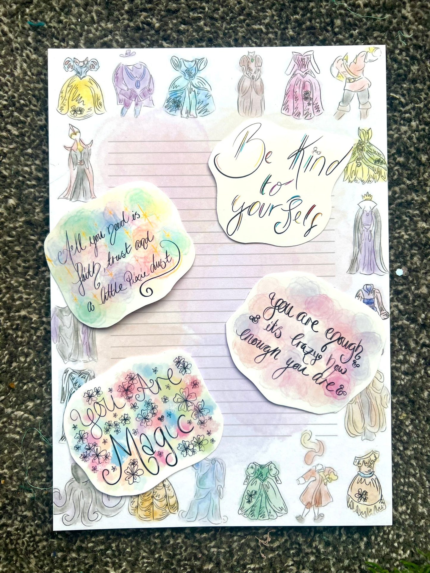 X4 Self care Sticker bundle