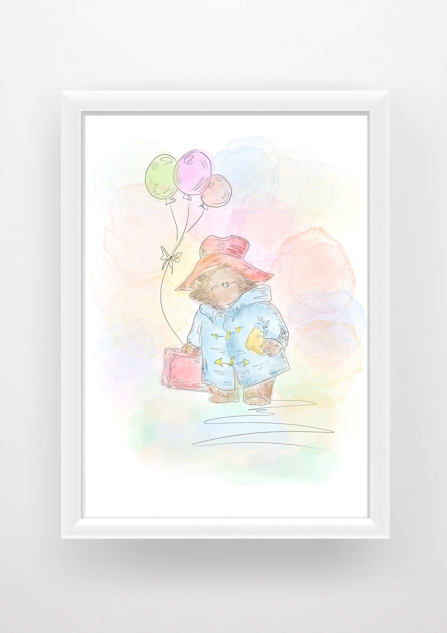 Paddington bear Print / Sticker / bookmark