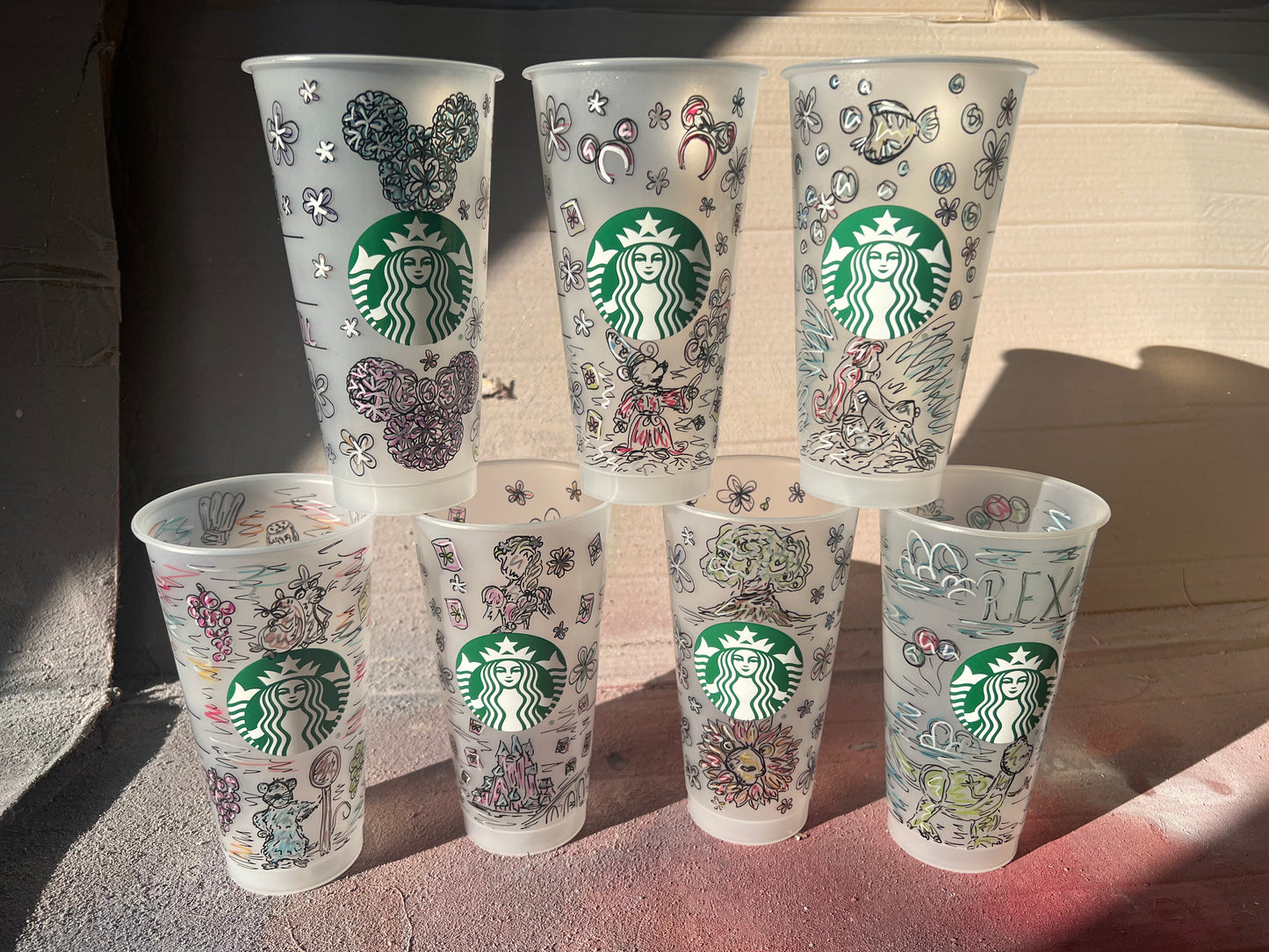 Custom Starbucks cold Cup