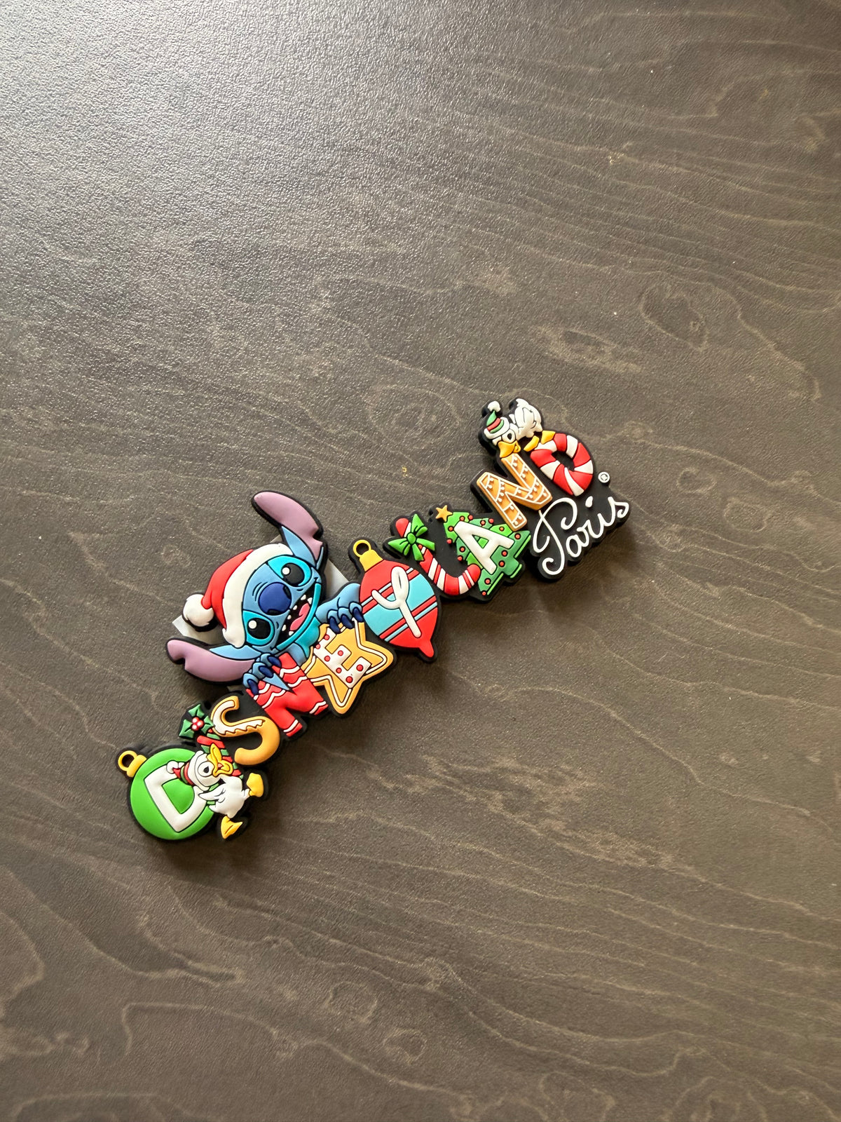 Disneyland Paris magnet stitch Christmas