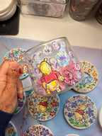 Winnie and piglet double walled mug