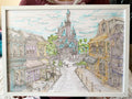 Disneyland Main Street USA Print A5 / A4 / A3
