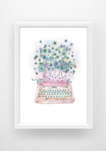 You are magic type writer Print / Sticker / bookmark