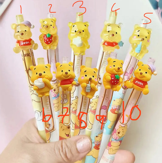 Pooh emoji hunny cute pens ballpoint