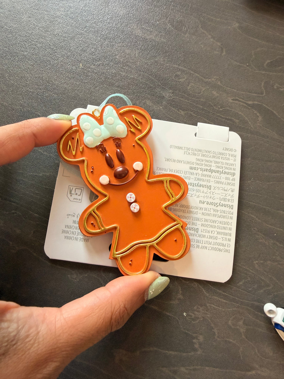 Disneyland Paris Pin Gingerbread minnie ornament