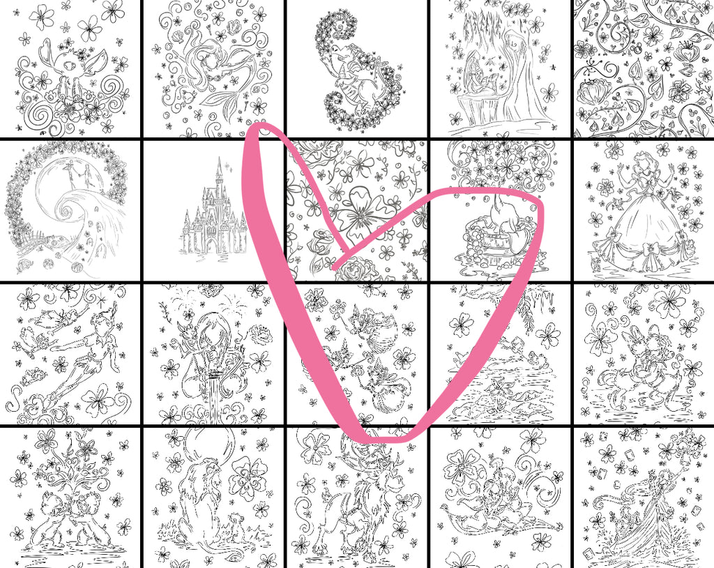 Ohana kingdom Colouring Book