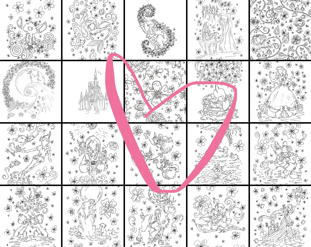 Ohana kingdom Colouring Book