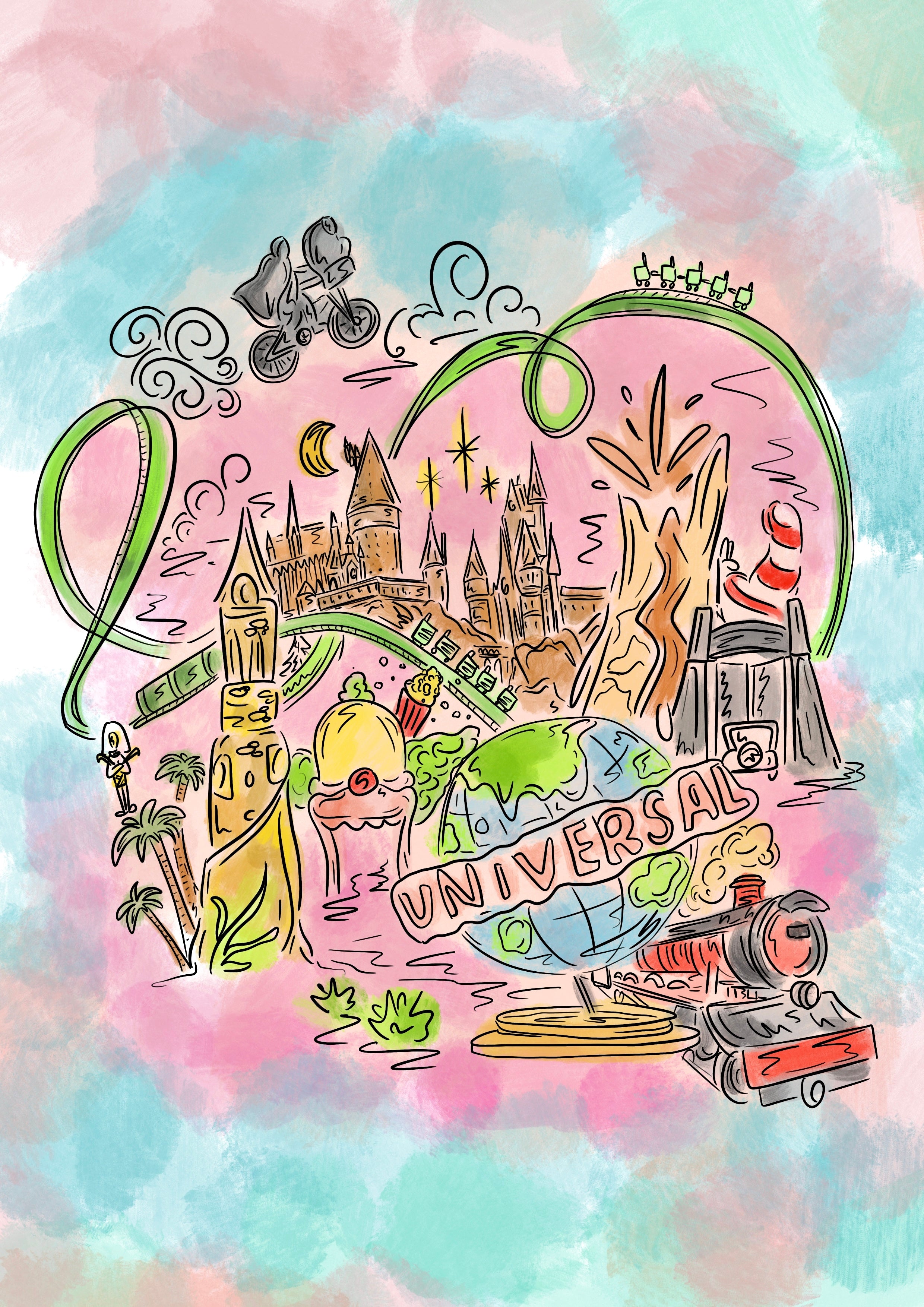 PRE ORDER - UNIVERSAL STUDIOS BLANKET