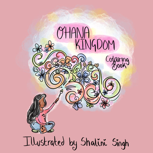 Ohana Kingdom Colouring book