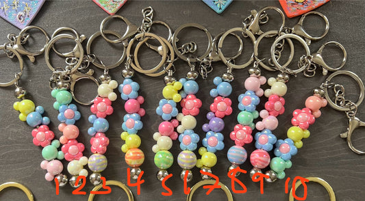 Mickey bead keyrings (pick your theme)