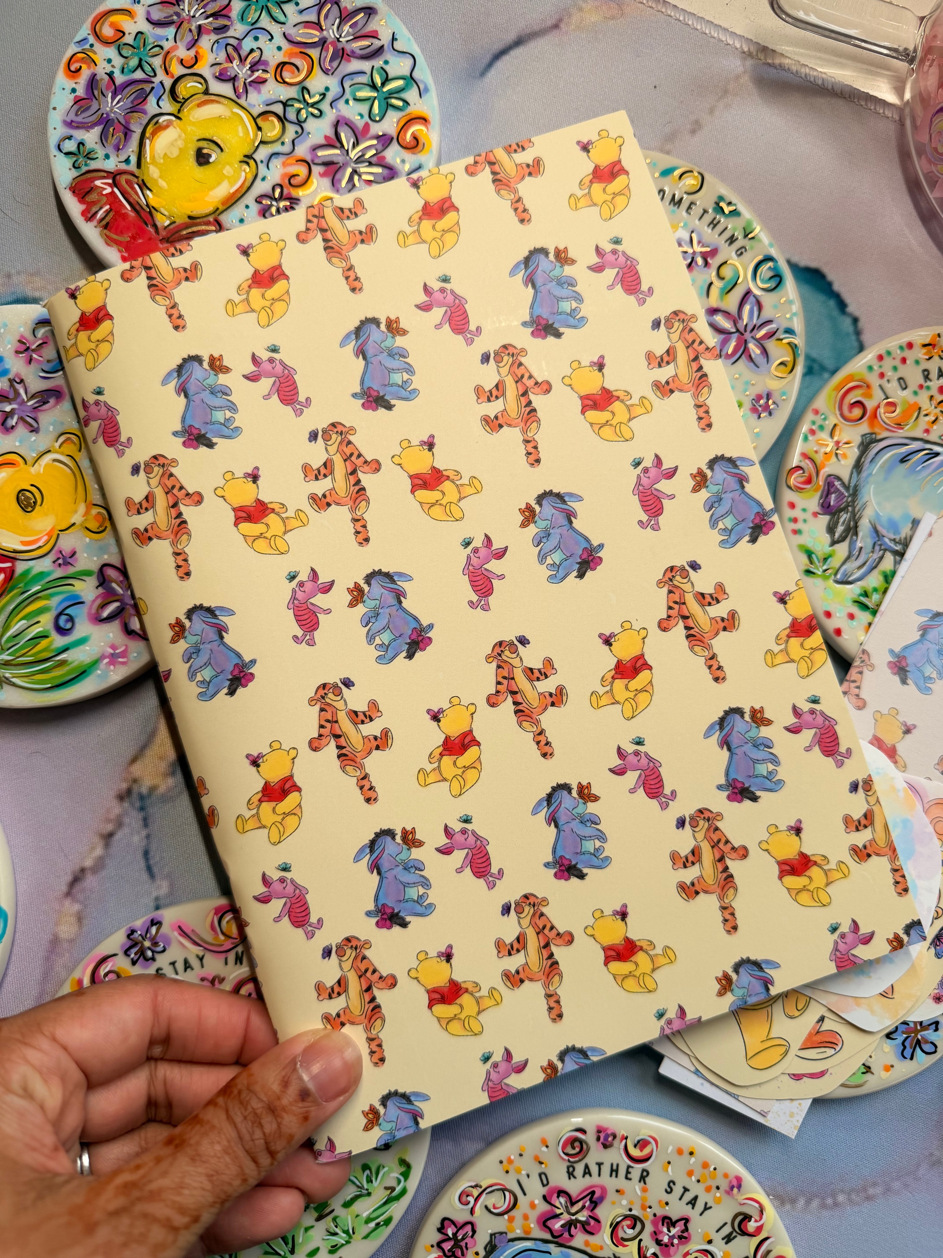 Winnie the Pooh and friends Notebook A5 80 pages