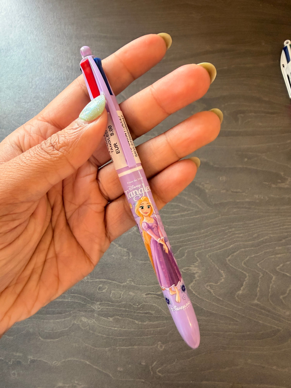 Disneyland Paris bic pen tangled