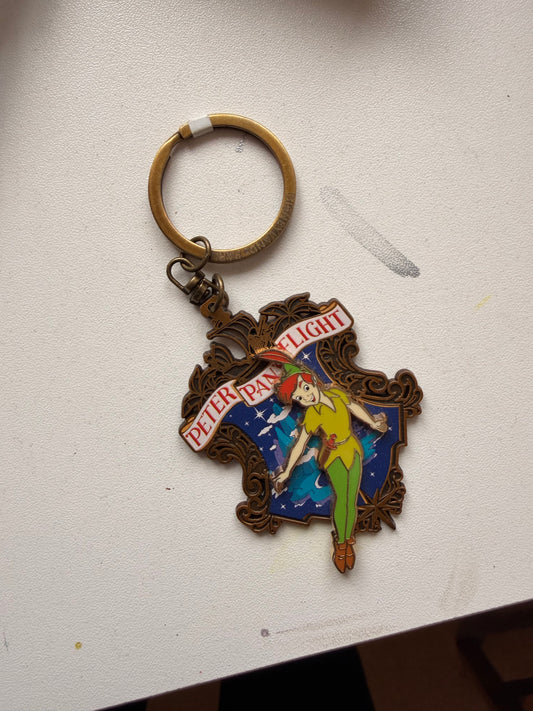 Peter pans flight keyring
