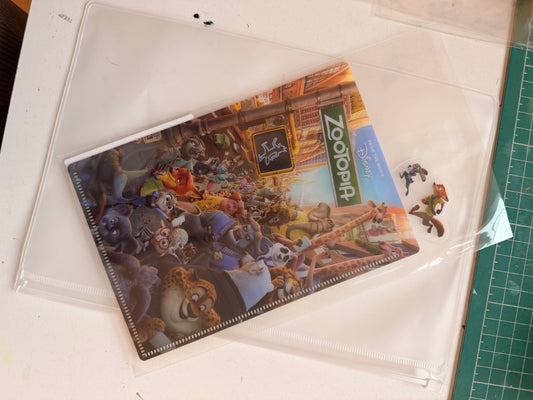 Zootopia plastic folder sleeve