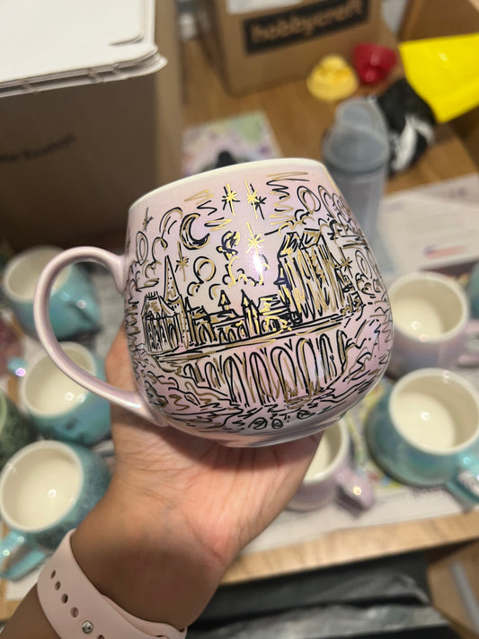Pink Harry Potter pink Mug