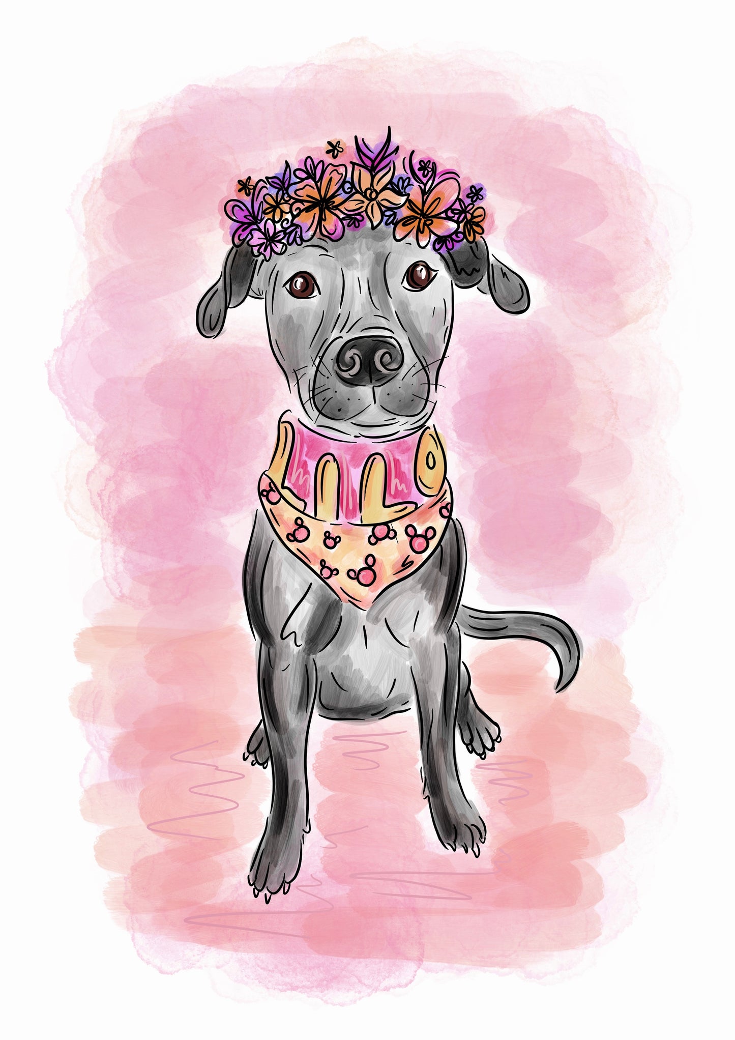 DIGITAL A6/A5 Custom portrait