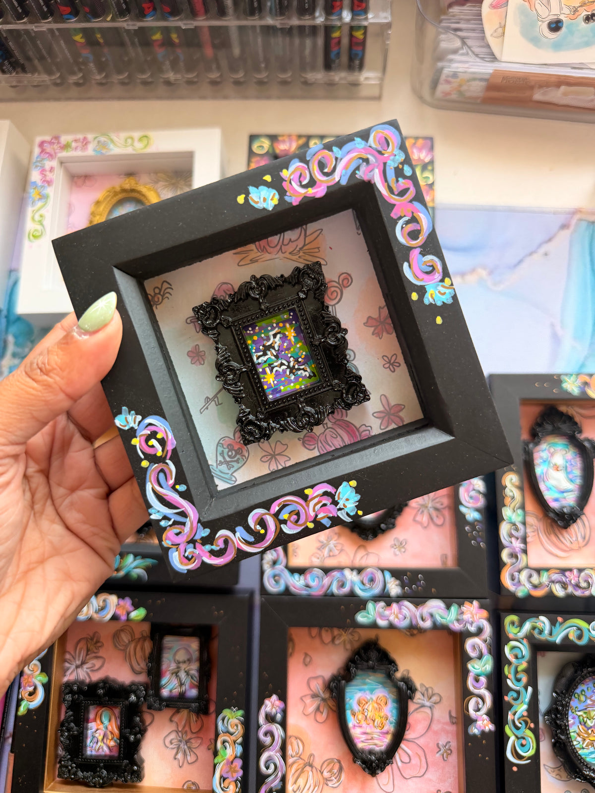 Mini frame Disney bats