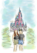 Digital Castle drawing