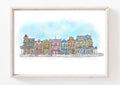 Disneyland Main Street USA Print / Sticker / bookmark