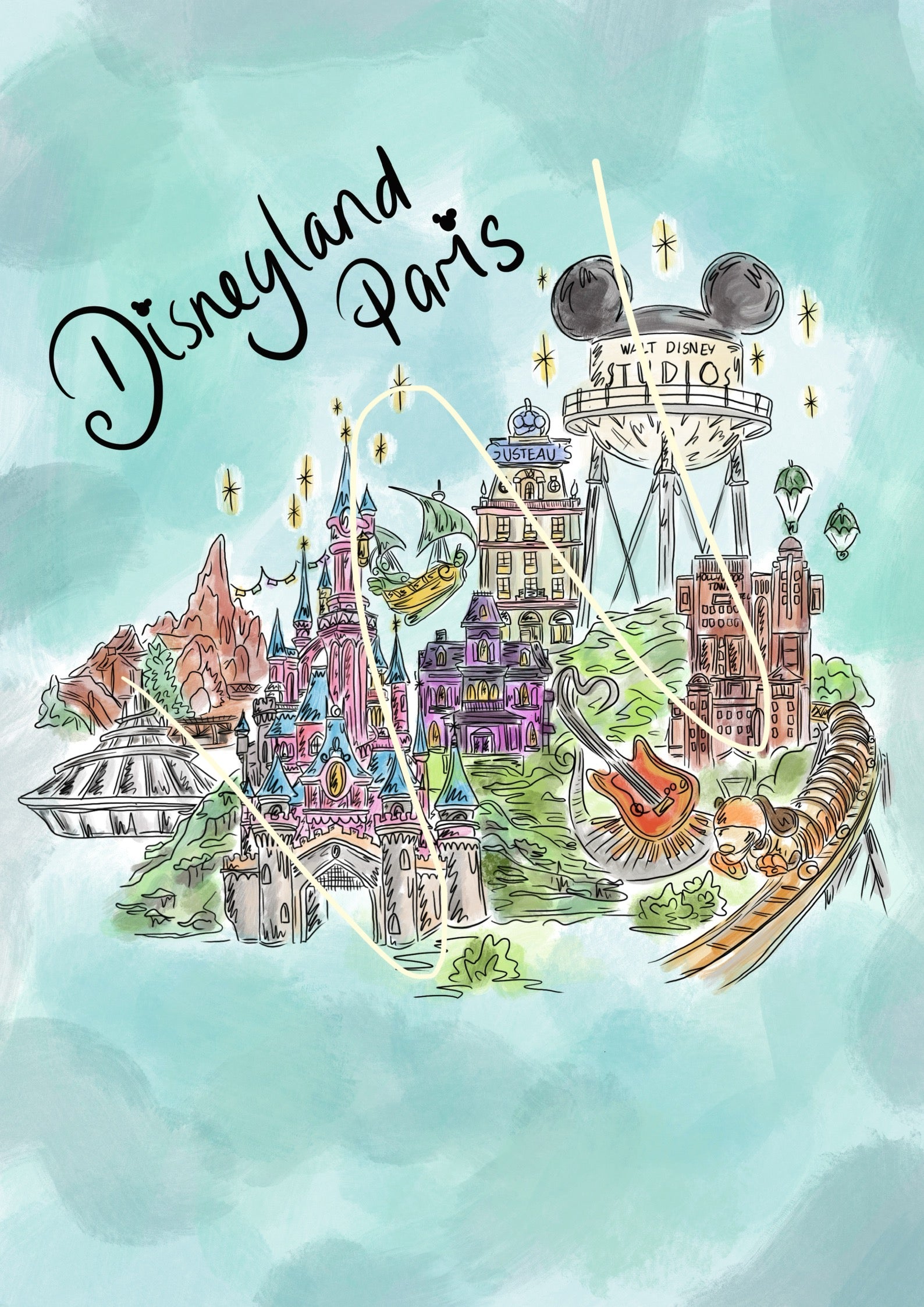 Disneyland Paris BLANKET