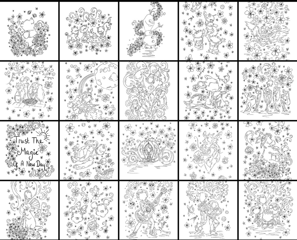 Ohana kingdom Colouring Book BOOK 2