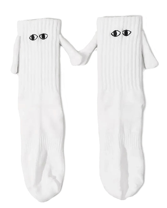 Hold hands magnetic socks