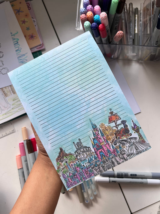 Magic kingdom Notepad A5