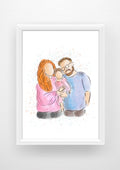 DIGITAL A6/A5/A4 Custom portrait