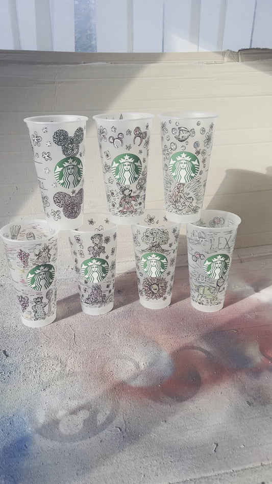 Custom Starbucks cold Cup