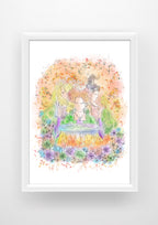 Alice in Wonderland Print / Sticker / bookmark