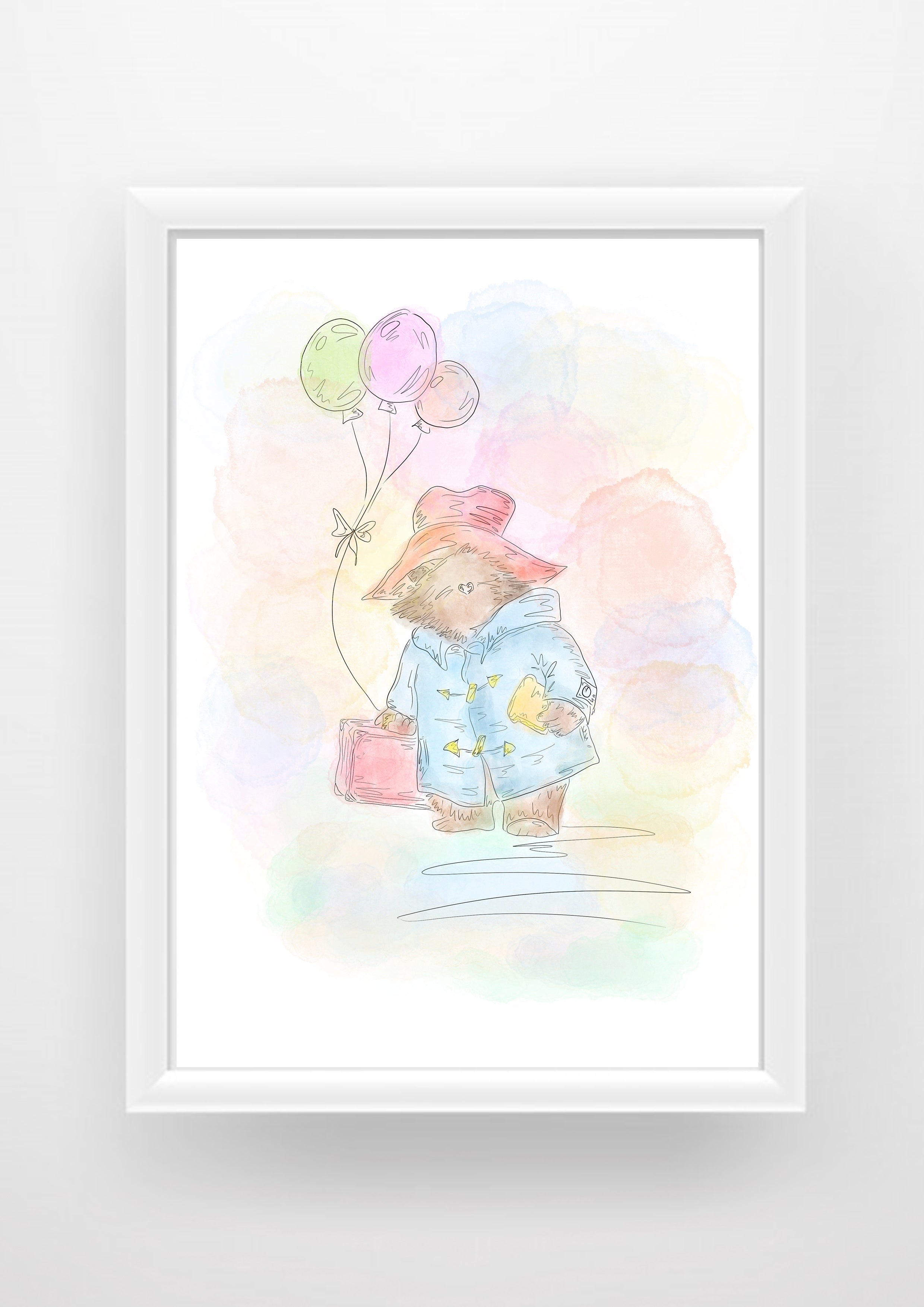 Paddington bear Print / Sticker / bookmark