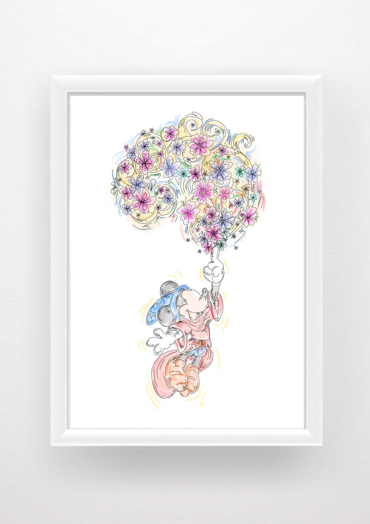 Sorcerer Mickey Print / Sticker / bookmark