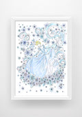 Cinderella Print / Sticker / bookmark