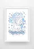 Hercules Pegasus Print / Sticker / bookmark