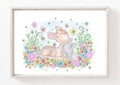 Bambi Thumper Print / Sticker / bookmark
