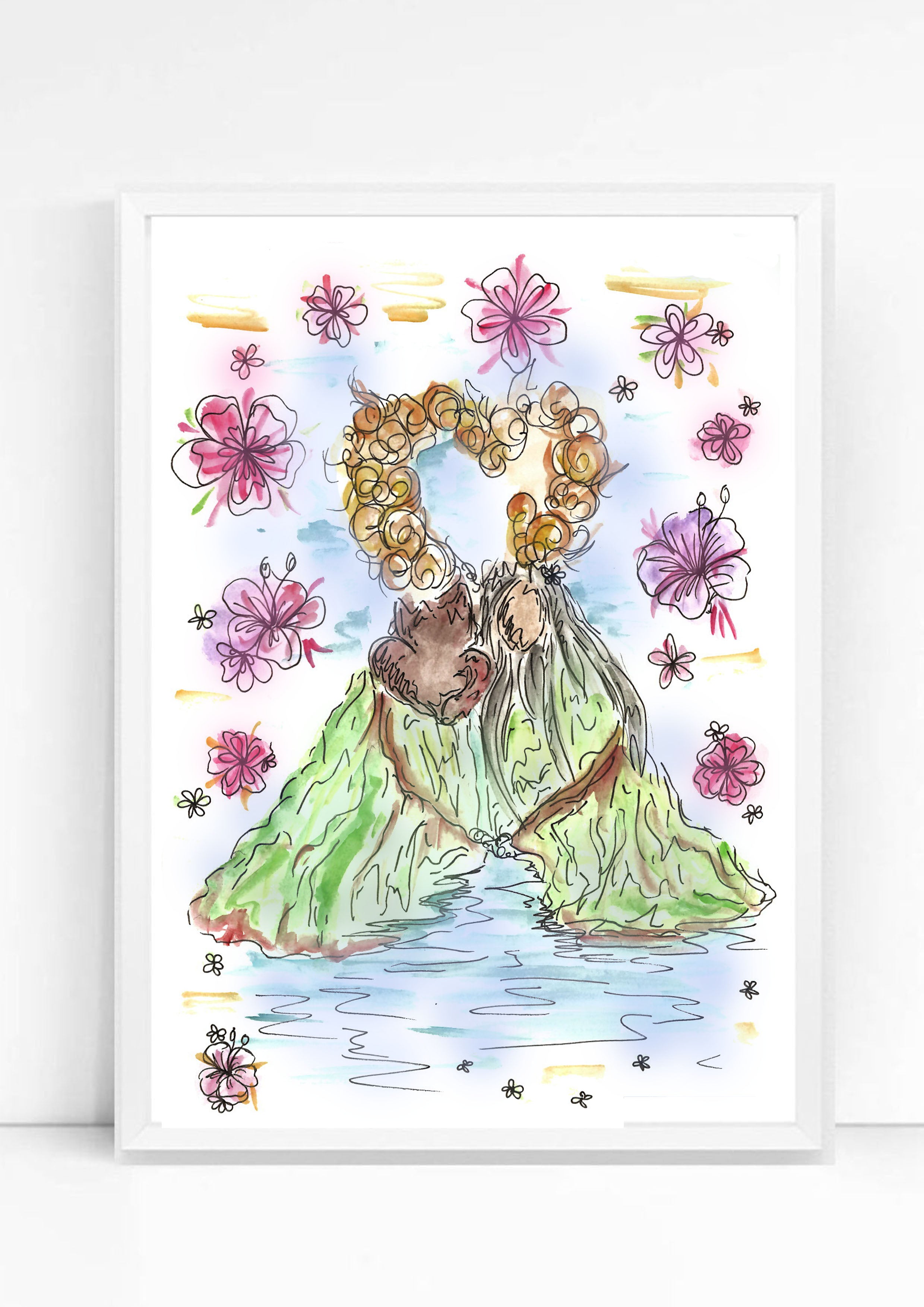 I Lava you Print / Sticker / bookmark