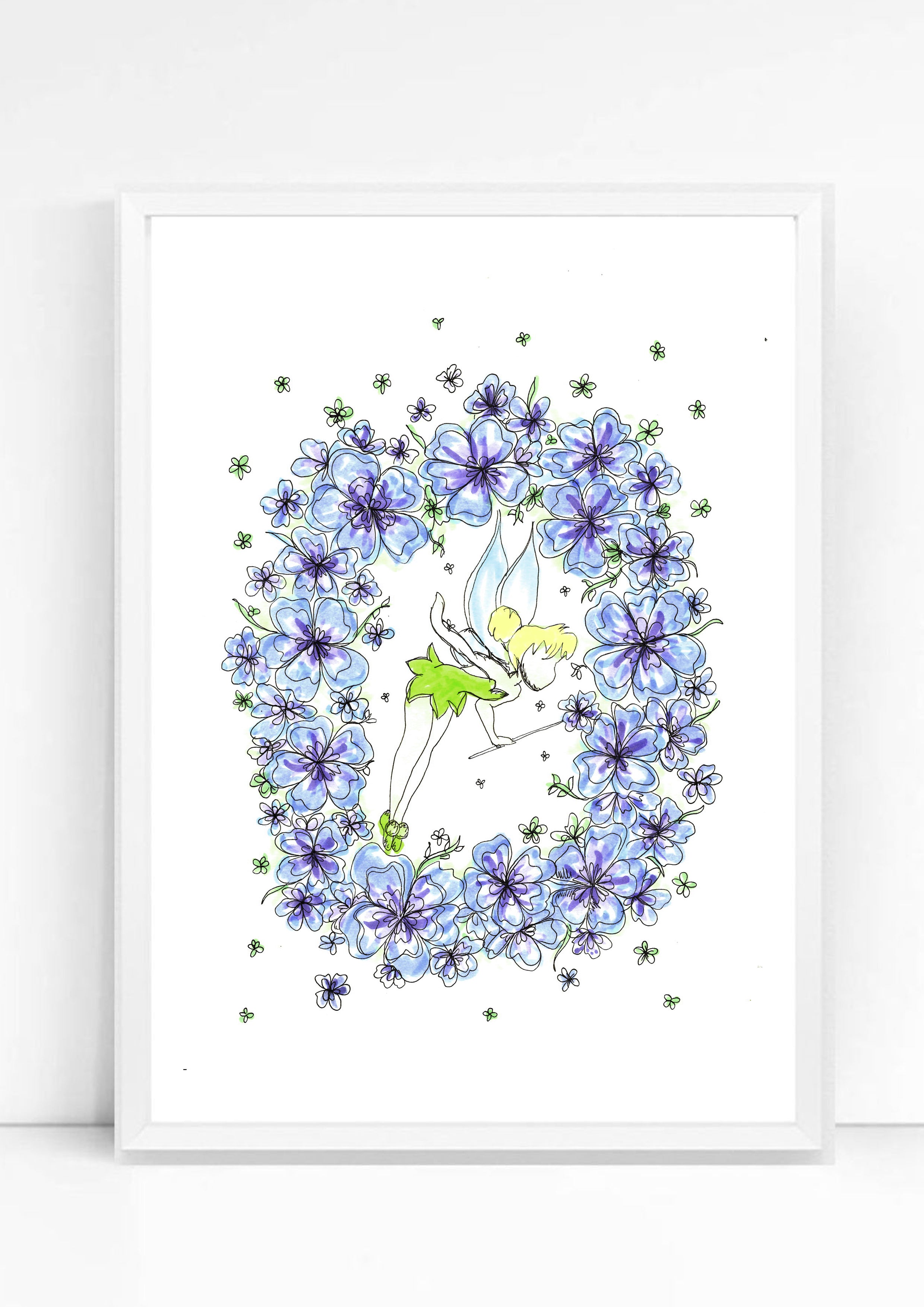 Tinkerbell Print / Sticker / bookmark