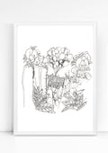Up house paradise falls Print / Sticker / bookmark