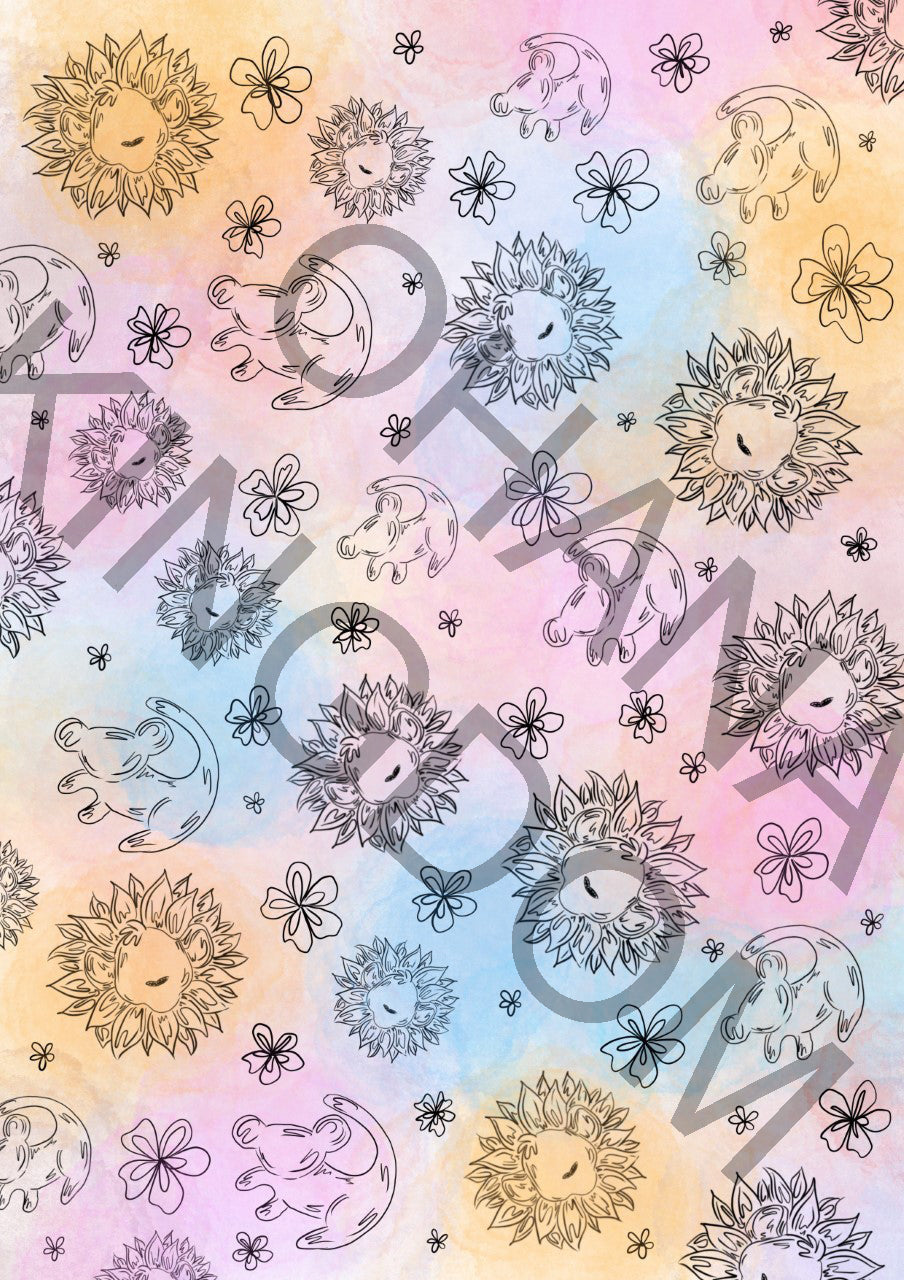 DIGITAL DOWNLOAD - SIMBA LION KING