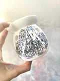 Cinderella castle Floral Ceramics Wax Oil Burner - HOMEWARE
