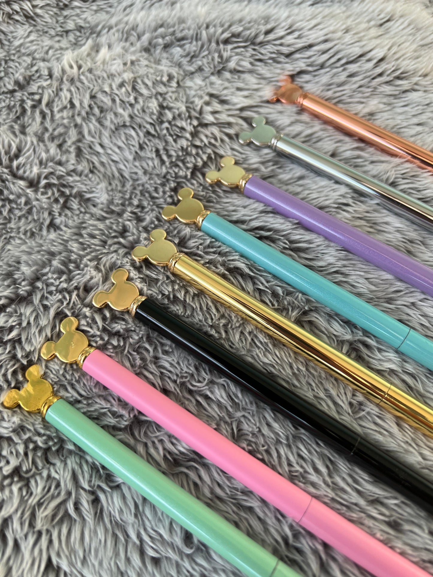 Mickey Head TWIST Pens - Choose your colour