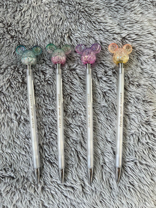 Mickey Head Pencil - Choose your colour